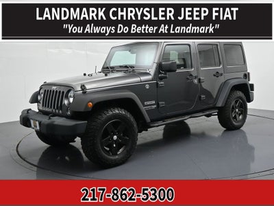 2018 Jeep Wrangler JK Unlimited Unlimited Sport