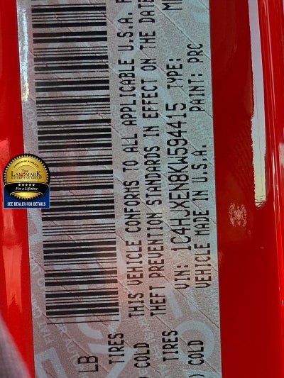 2019 Jeep Wrangler Unlimited Sahara 4x4