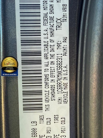 2019 RAM 1500 Classic Tradesman 4x4 Crew Cab 5'7" Box