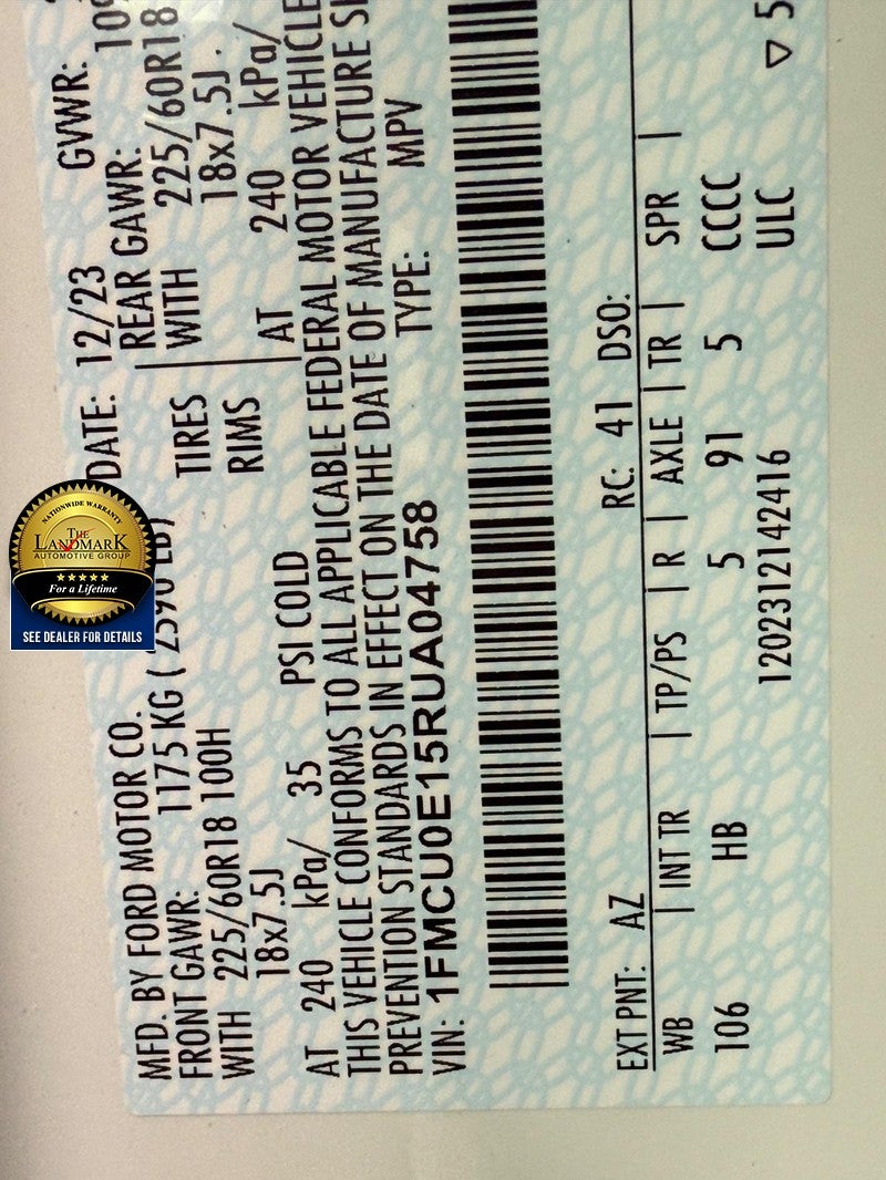 2024 Ford Escape PHEV FWD