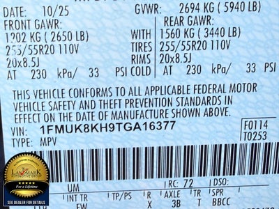2026 Ford Explorer ST-Line 4WD
