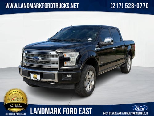 2017 Ford F-150 Platinum 4WD SuperCrew 6.5' Box