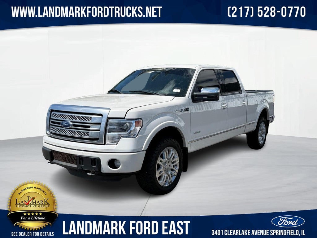 2013 Ford F-150 4WD SuperCrew 145" Platinum