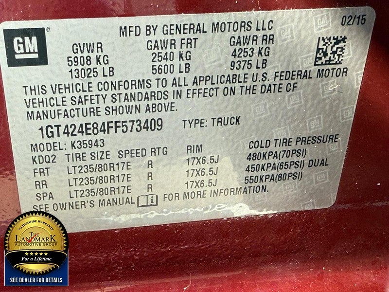 2015 GMC Sierra 3500HD available WiFi 4WD Crew Cab 167.7" Denali