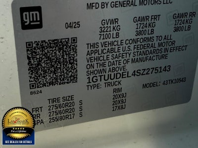 2025 GMC Sierra 1500 4WD Crew Cab 147" SLT