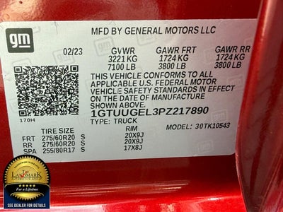 2023 GMC Sierra 1500 4WD Crew Cab 147" Denali