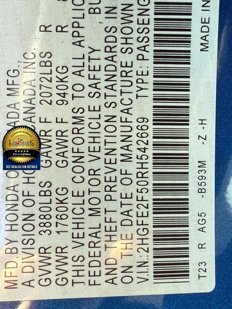 2024 Honda Civic Sedan Sport CVT