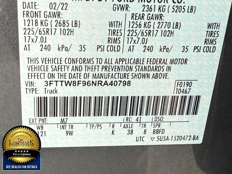 2022 Ford Maverick XL AWD SuperCrew