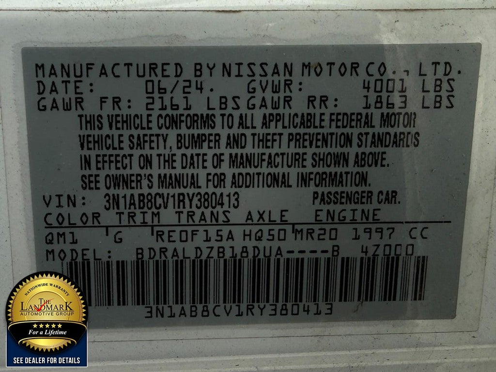 2024 Nissan Sentra SV CVT
