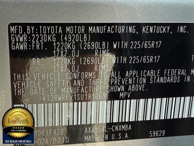2025 Toyota RAV4 Hybrid XLE AWD (Natl)
