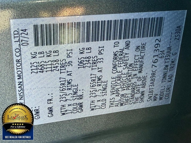 2024 Nissan Rogue AWD S