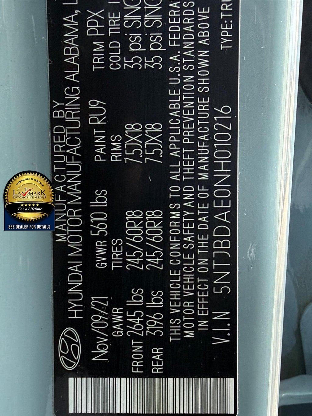 2022 Hyundai Santa Cruz SEL AWD