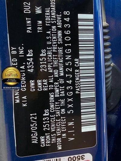 2022 Kia K5 EX Auto FWD