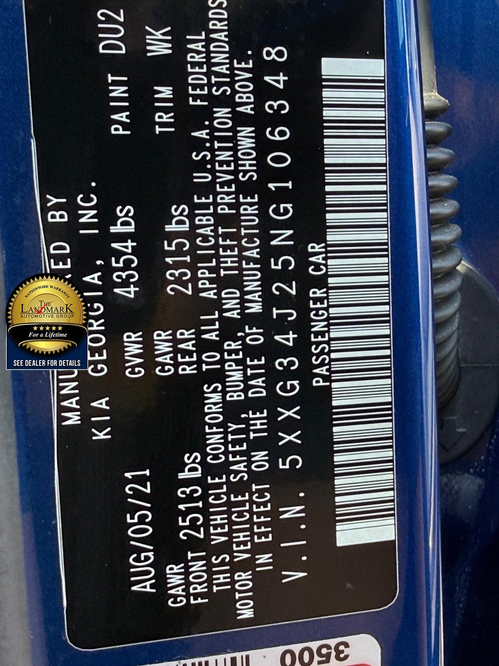 2022 Kia K5 EX Auto FWD