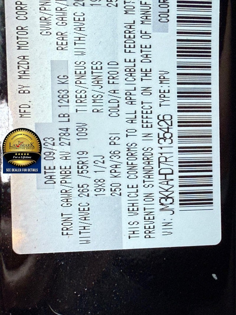 2024 Mazda Mazda CX-90 3.3 Turbo Select AWD