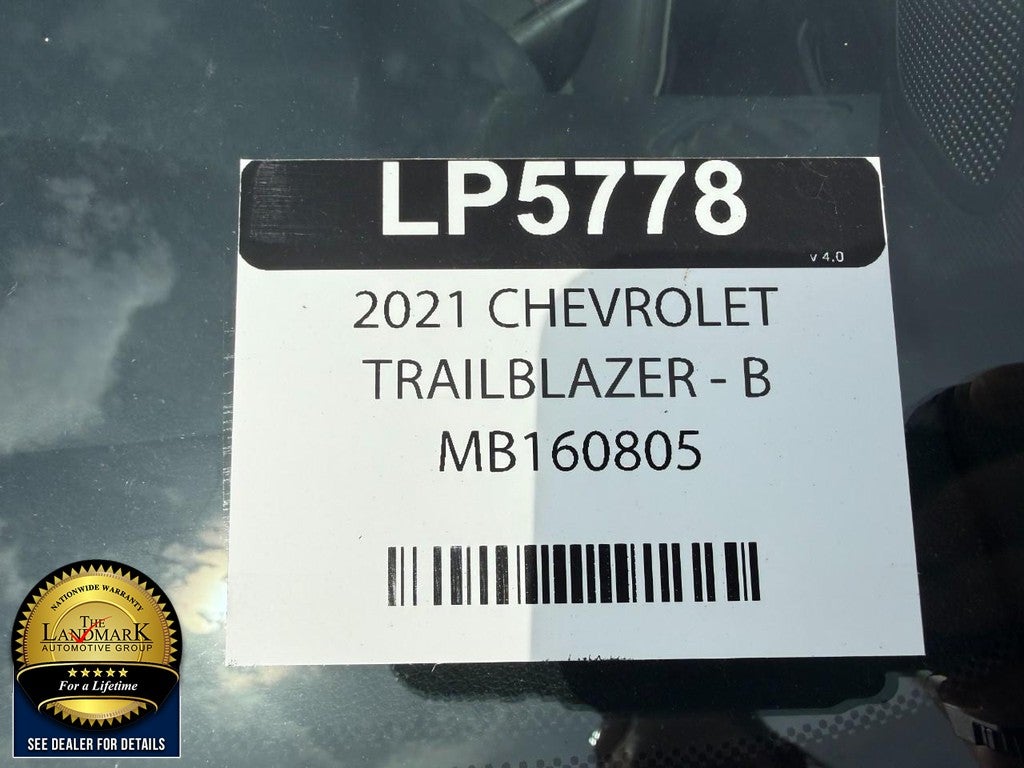 2021 Chevrolet TrailBlazer AWD 4dr RS
