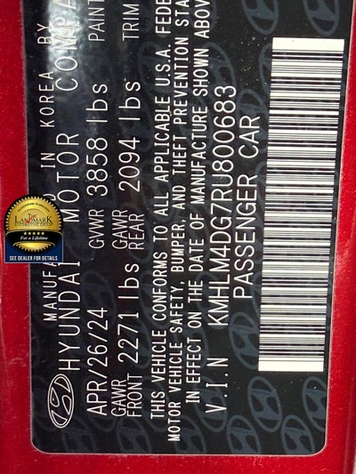 2024 Hyundai Elantra SEL IVT