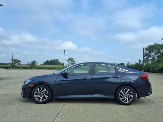 Used 2017 Honda Civic EX with VIN 19XFC2F77HE007788 for sale in Taylorville, IL