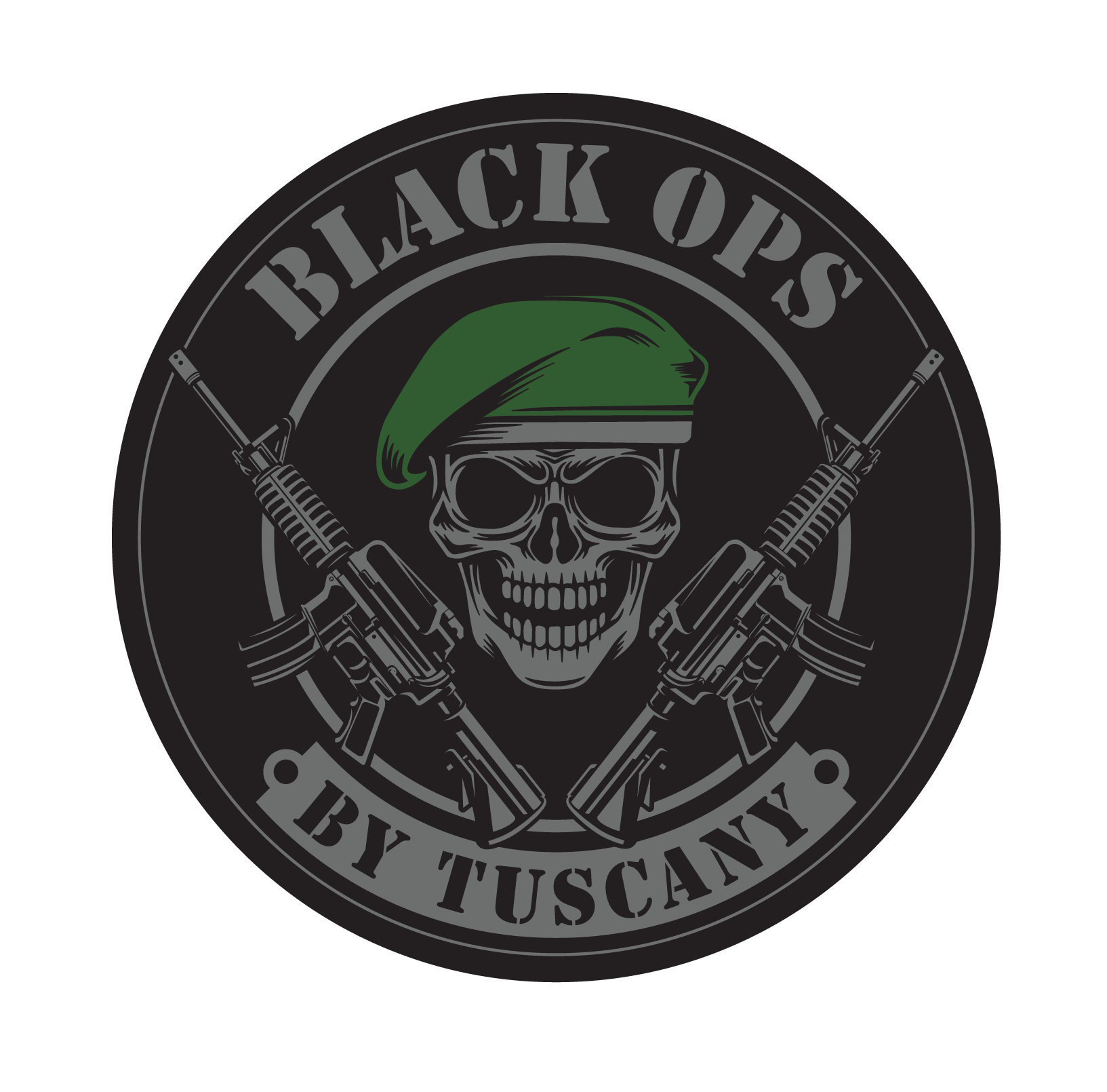 Tuscany Black Ops Logo