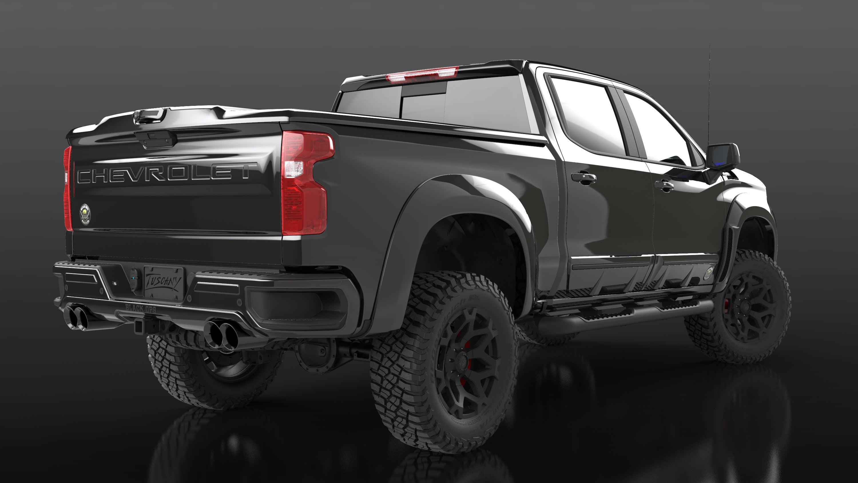 Tuscany Exclusive Black Ops Side Body Armor